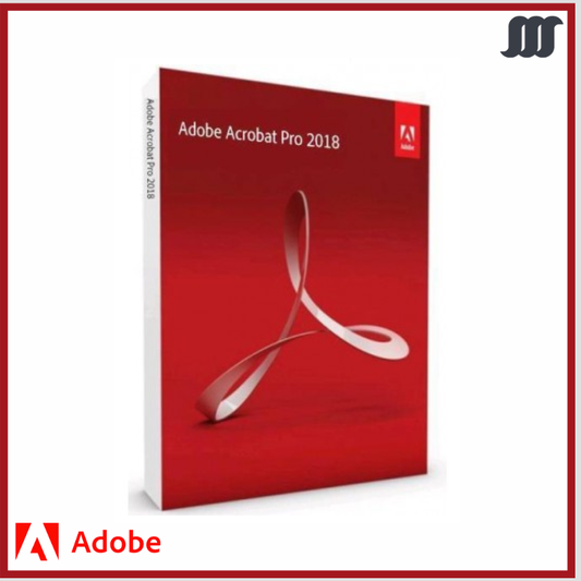 Adobe Acrobat Pro 2018 (PC) 1 Device – Adobe Key – GLOBAL
